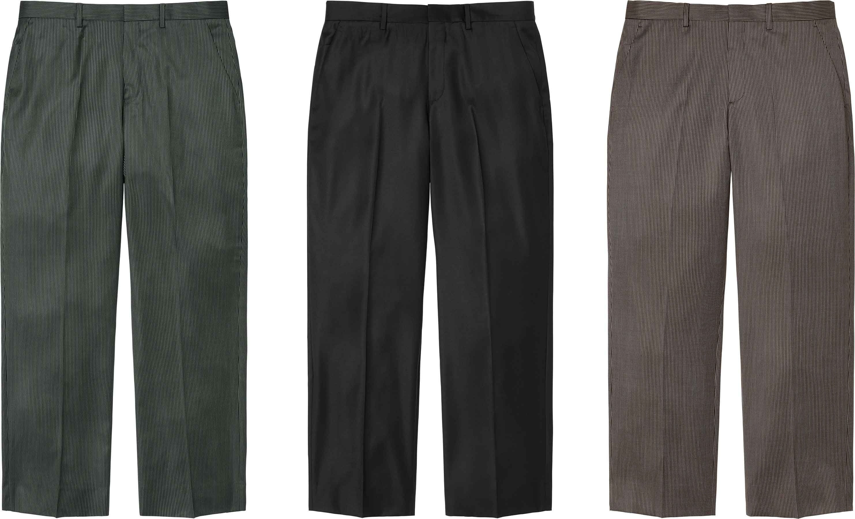 Striped Wool Trouser